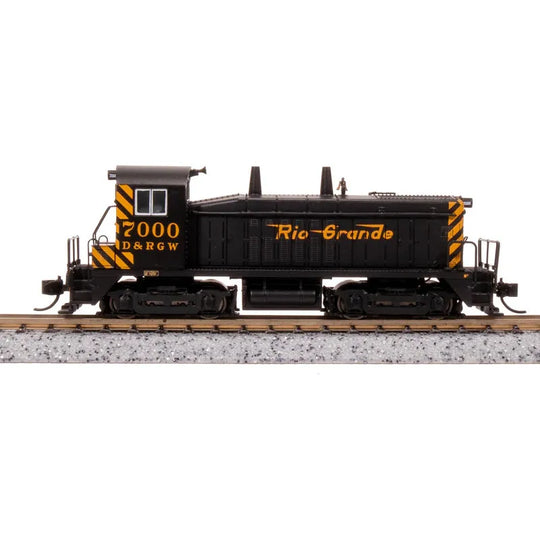 Broadway Limited, 7490, N Scale, NW2, DRG&W, #100, Paragon4 Sound/DC/DCC