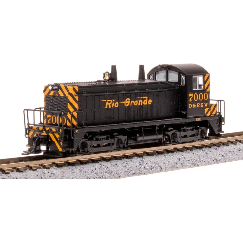 Broadway Limited, 7490, N Scale, NW2, DRG&W, #100, Paragon4 Sound/DC/DCC