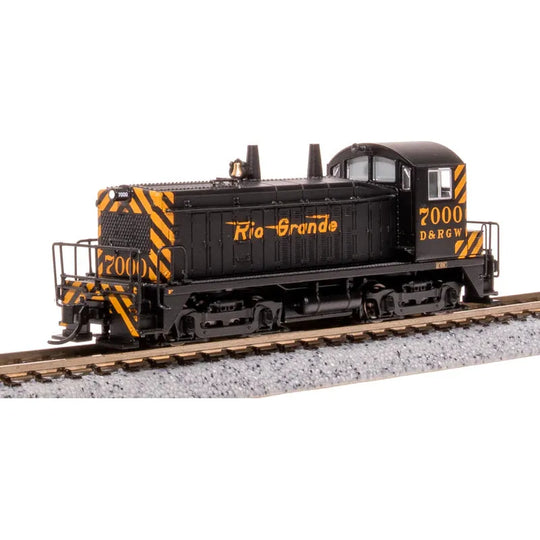 Broadway Limited, 7490, N Scale, NW2, DRG&W, #100, Paragon4 Sound/DC/DCC