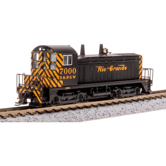Broadway Limited, 7490, N Scale, NW2, DRG&W, #100, Paragon4 Sound/DC/DCC
