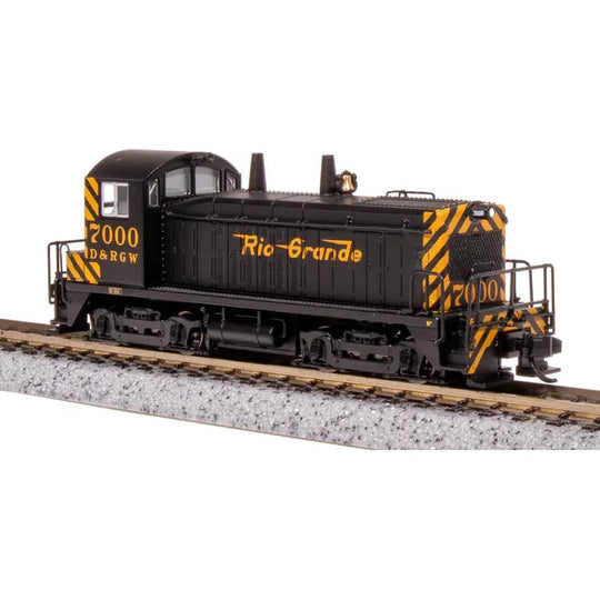 Broadway Limited, 7490, N Scale, NW2, DRG&W, #100, Paragon4 Sound/DC/DCC