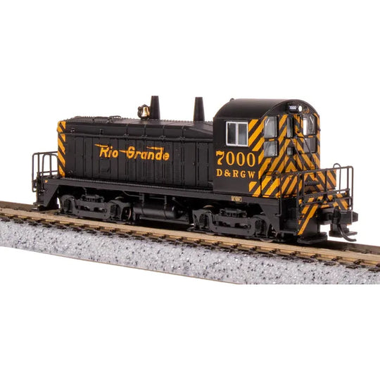 Broadway Limited, 7490, N Scale, NW2, DRG&W, #100, Paragon4 Sound/DC/DCC