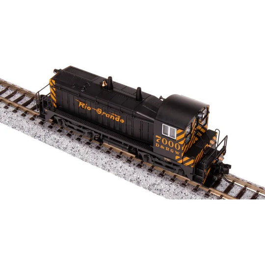 Broadway Limited, 7490, N Scale, NW2, DRG&W, #100, Paragon4 Sound/DC/DCC