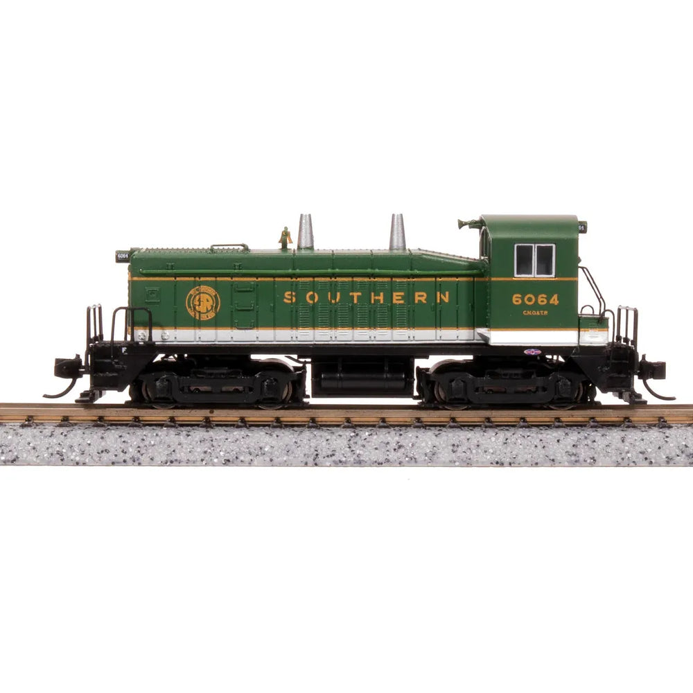 Broadway Limited, 7523, N Scale, SW7, Southern, #6073, Paragon4 Sound/DC/DCC