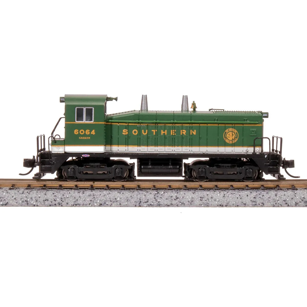 Broadway Limited, 7523, N Scale, SW7, Southern, #6073, Paragon4 Sound/DC/DCC