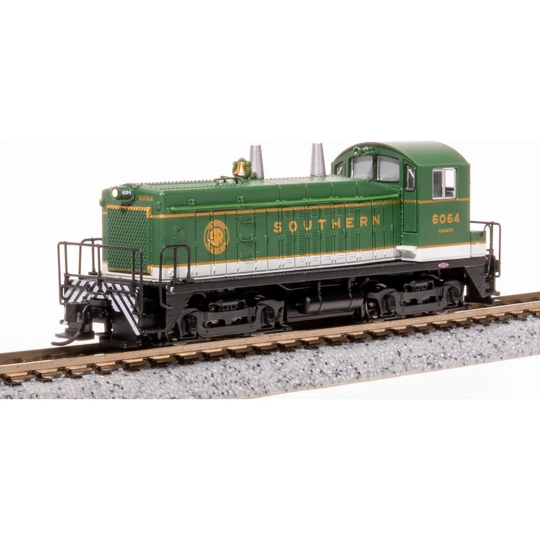 Broadway Limited, 7523, N Scale, SW7, Southern, #6073, Paragon4 Sound/DC/DCC