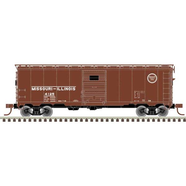 Atlas, 50006091, N Scale, 1932 ARA 40' Steel Boxcar, Missouri Pacific, #4052