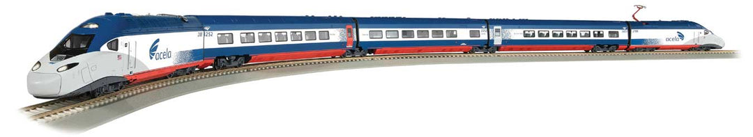 Bachmann, 01206, HO Scale, Amtrak Acela II Train Set - Standard DC