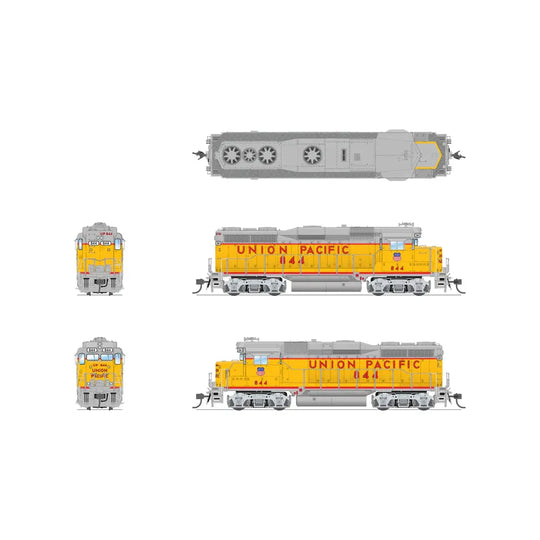 Broadway Limited Imports, HO Scale, 7580, EMD GP30, Union Pacific, #844