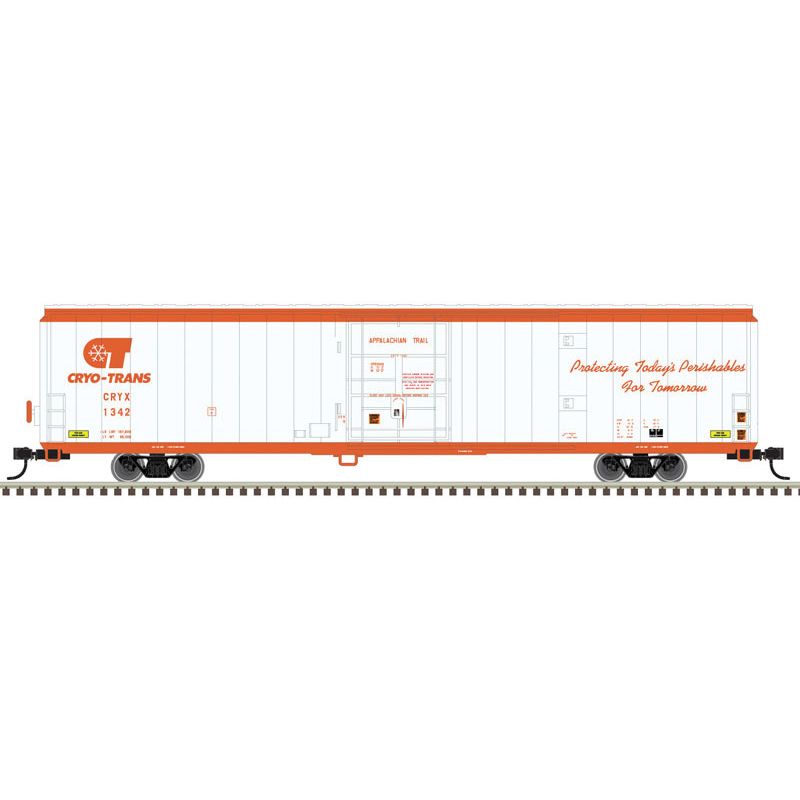 Atlas, 50005959, N Scale, Gunderson Cryogenic Reefer, CRYO-TRANS, "American Falls" , #1323