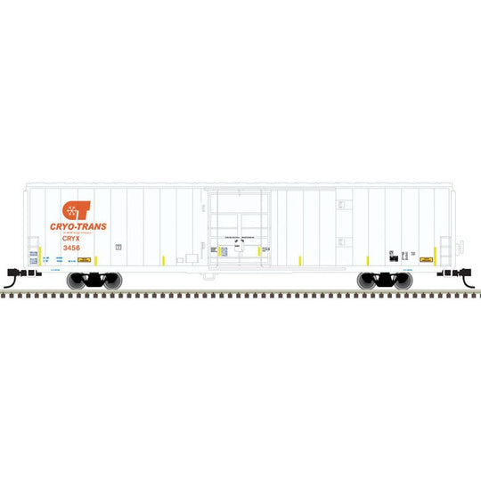 Atlas, 50005969, N Scale, Gunderson Cryogenic Reefer, CRYO-TRANS, "ex-Lamb Weston", #3519