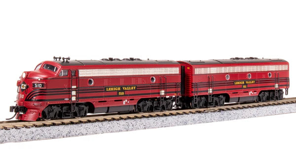 Broadway Limited Imports, 7722, N Scale, EMD F3 A/B Set, Lehigh Valley, #510/511