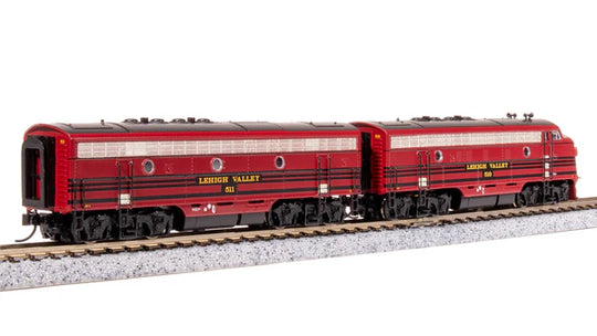 Broadway Limited Imports, 7722, N Scale, EMD F3 A/B Set, Lehigh Valley, #510/511