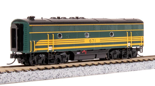 Broadway Limited Imports, 7723, N Scale, EMD F3 A/B Set, Main Central , #683/671B