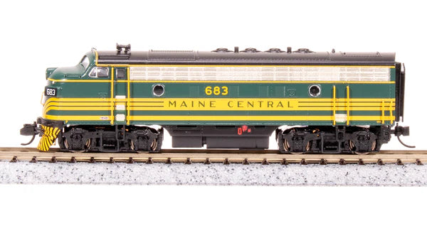 Broadway Limited Imports, 7723, N Scale, EMD F3 A/B Set, Main Central , #683/671B