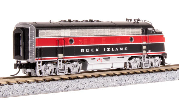 Broadway Limited Imports, 7753, N Scale, EMD F7 A/B Set, Rock Island, #103/105B, DCC & Sound