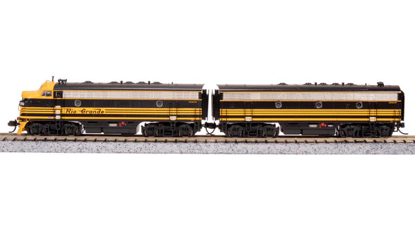 Broadway Limited Imports, 7754, N Scale, EMD F7 A/B Set, Denver, Rio Grande & Western, #5561/5562,, DCC & Sound