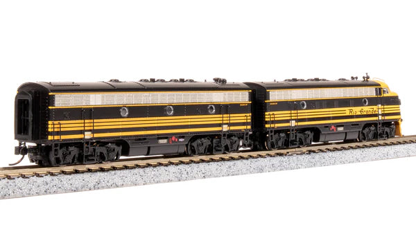 Broadway Limited Imports, 7754, N Scale, EMD F7 A/B Set, Denver, Rio Grande & Western, #5561/5562,, DCC & Sound