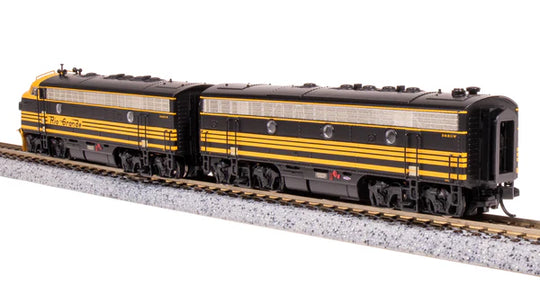 Broadway Limited Imports, 7754, N Scale, EMD F7 A/B Set, Denver, Rio Grande & Western, #5561/5562,, DCC & Sound