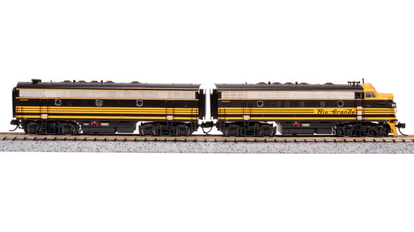 Broadway Limited Imports, 7754, N Scale, EMD F7 A/B Set, Denver, Rio Grande & Western, #5561/5562,, DCC & Sound