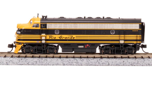 Broadway Limited Imports, 7754, N Scale, EMD F7 A/B Set, Denver, Rio Grande & Western, #5561/5562,, DCC & Sound