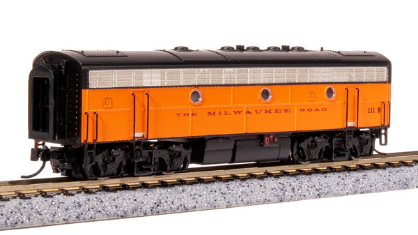 Broadway Limited Imports, 7755, N Scale, EMD F7 A/B Set, Milwaukee Road, #108A/111B, DCC & Sound