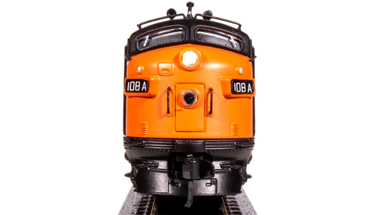 Broadway Limited Imports, 7755, N Scale, EMD F7 A/B Set, Milwaukee Road, #108A/111B, DCC & Sound