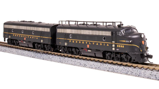 Broadway Limited Imports, 7758, N Scale, EMD F7 A/B Set, Pennsylvania Railroad , #9692A/9555B, DCC & Sound