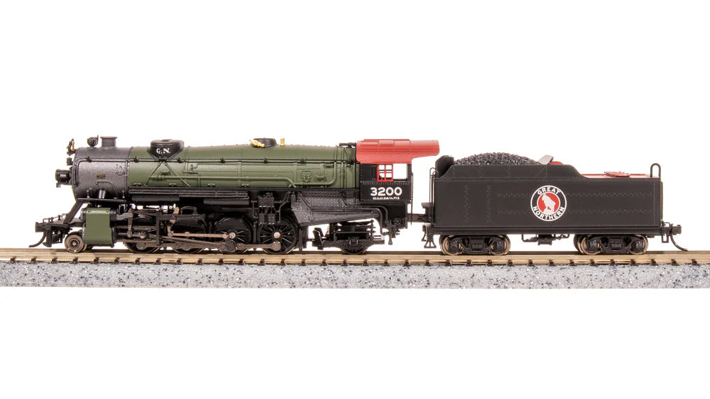 Broadway Limited Imports, N Scale, 7832, USRA Heavy Mikado, Great Northern, #3200