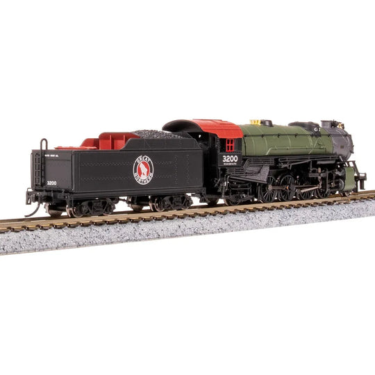 Broadway Limited Imports, N Scale, 7832, USRA Heavy Mikado, Great Northern, #3200