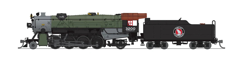 Broadway Limited Imports, 7832, N Scale, USRA Heavy Mikado, Great Northern, #3200