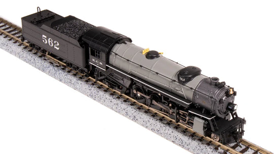 Broadway Limited Imports, N Scale, 7834, USRA Heavy Mikado, KCS, #562