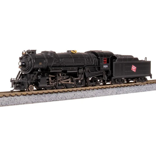 Broadway Limited Imports, N Scale, 7838, USRA Heavy Mikado, SPS, #502