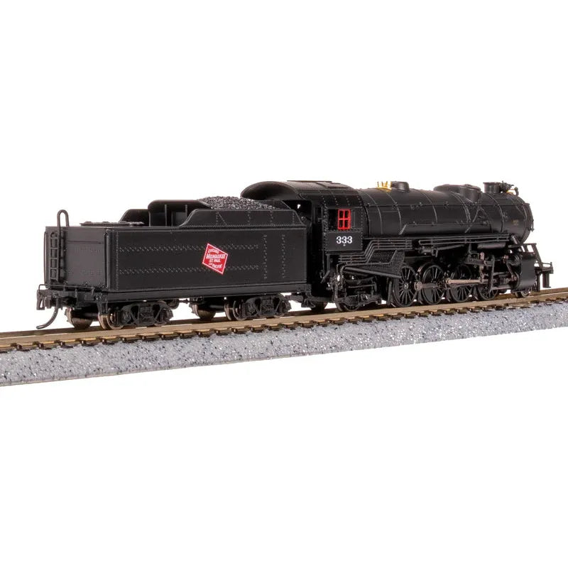 Broadway Limited Imports, 7838, N Scale, USRA Heavy Mikado, SPS, #502