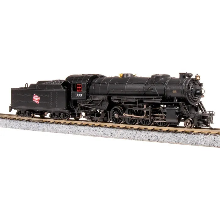 Broadway Limited Imports, N Scale, 7836, USRA Heavy Mikado, MILW, #333