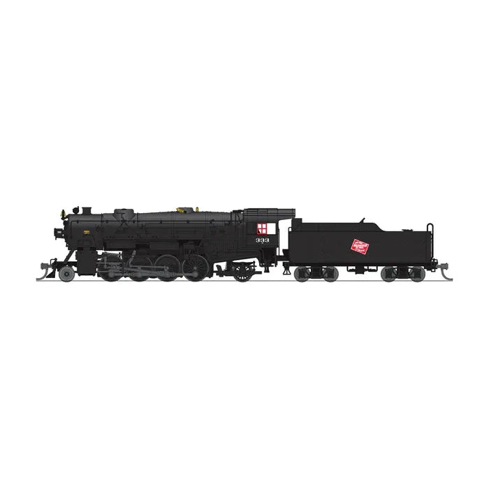 Broadway Limited Imports, 7836, N Scale, USRA Heavy Mikado, MILW, #333