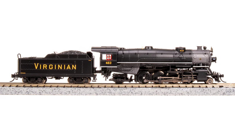 Broadway Limited Imports, 7840, N Scale, USRA Heavy Mikado, Virginian , #463