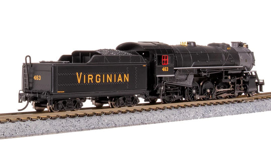 Broadway Limited Imports, 7840, N Scale, USRA Heavy Mikado, Virginian , #463