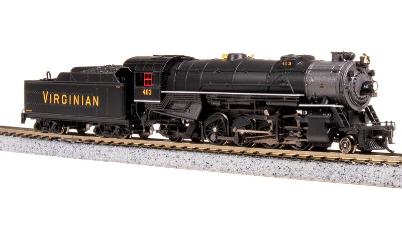 Broadway Limited Imports, 7840, N Scale, USRA Heavy Mikado, Virginian , #463