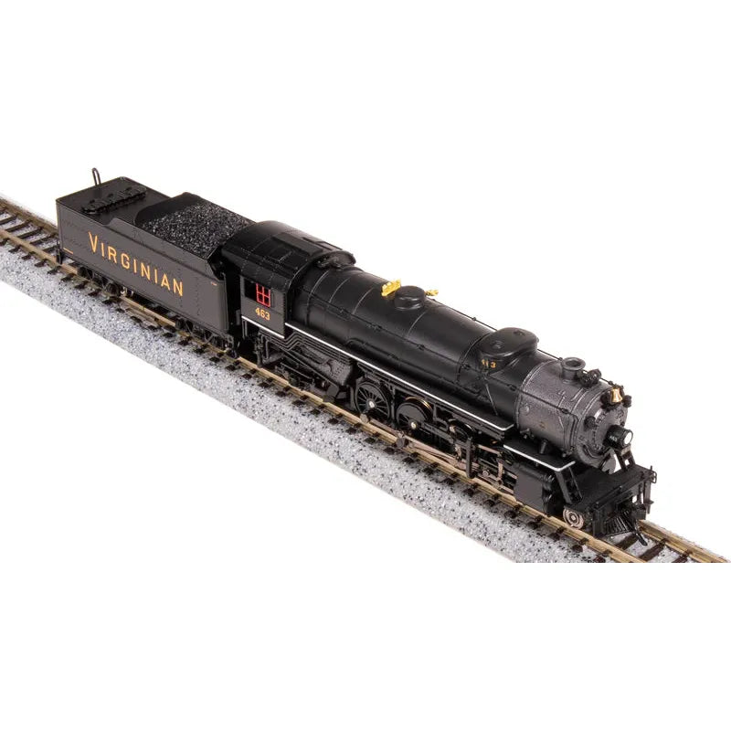 Broadway Limited Imports, N Scale, 7840, USRA Heavy Mikado, Virginian , #463