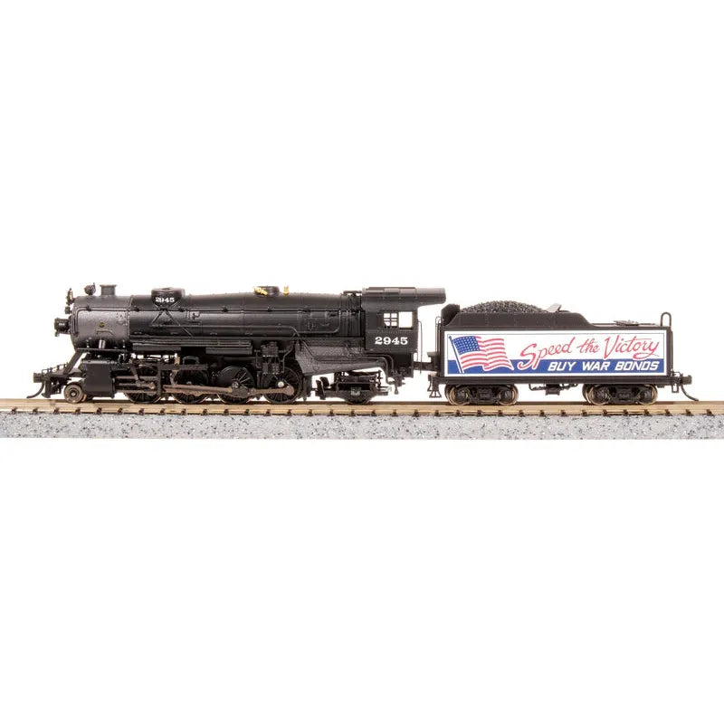 Broadway Limited Imports, N Scale, 7842, USRA Heavy Mikado, "Buy War Bonds" Billboard , #2945