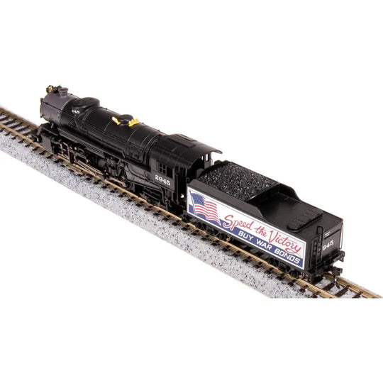 Broadway Limited Imports, N Scale, 7842, USRA Heavy Mikado, "Buy War Bonds" Billboard , #2945