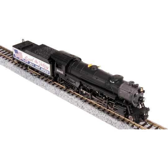 Broadway Limited Imports, 7842,  N Scale, USRA Heavy Mikado, "Buy War Bonds" Billboard , #2945