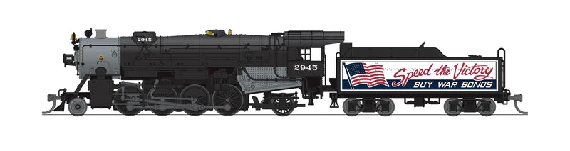 Broadway Limited Imports, N Scale, 7842, USRA Heavy Mikado, "Buy War Bonds" Billboard , #2945