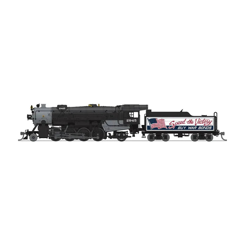 Broadway Limited Imports, N Scale, 7842, USRA Heavy Mikado, "Buy War Bonds" Billboard , #2945