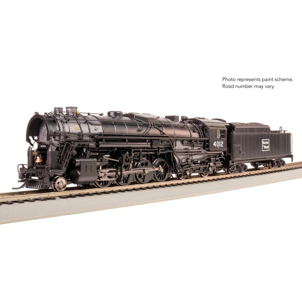 Broadway Limited, 7881, HO Scale, Class T1A 2-8-4 Berkshire, Boston & Maine, #4002, Paragon4 Sound DC/DCC, W/Smoke