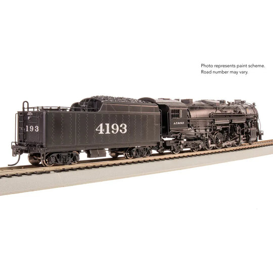 Broadway Limited Imports, 7890, HO Scale, Class T1A 2-8-4 Berkshire, Santa Fe, #4193 Paragon4 Sound DC/DCC, W/Smoke