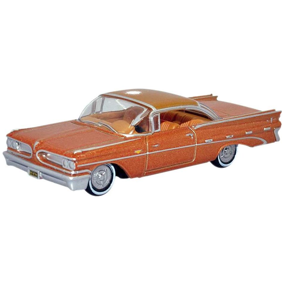 Oxford Diecast, 87PB59001,  HO Scale, 1959 Pontiac Bonneville - Copper