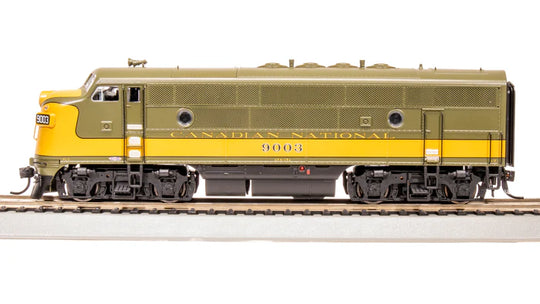 Broadway Limited Imports, HO Scale, 8161, EMD F3 A/B Diesels, Canadian National, #9003/#9004, Equipped with Paragon4 Sound/DC/DCC