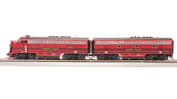 Broadway Limited Imports, HO Scale, 8163, EMD F3 A/B Diesels, Lehigh Valley #510/#511, Paragon4 Sound/DC/DCC